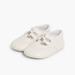 ZAPATO INGLESITO BEBÉ DE PIEL