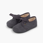 ZAPATITO NIÑOS TIPO BLUCHER CON LAZO Y PICADOS