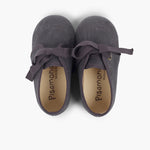 ZAPATITO NIÑOS TIPO BLUCHER CON LAZO Y PICADOS