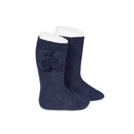CALCETINES CONDOR ALTOS LISOS CON BORLAS