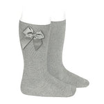 CALCETINES CONDOR ALTOS LISOS CON MOÑO