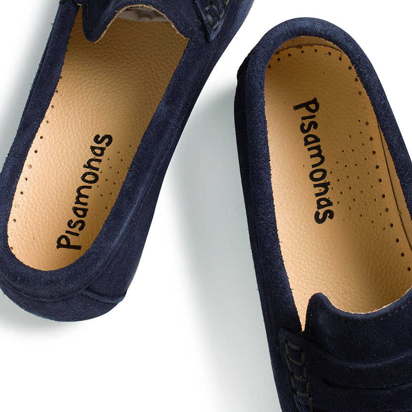 Mocassini Pisamonas Per Bambini - In Pelle Con Suola In Gomma - Foto 10