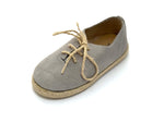 ALPARGATA TIPO BLUCHER SERRAJE